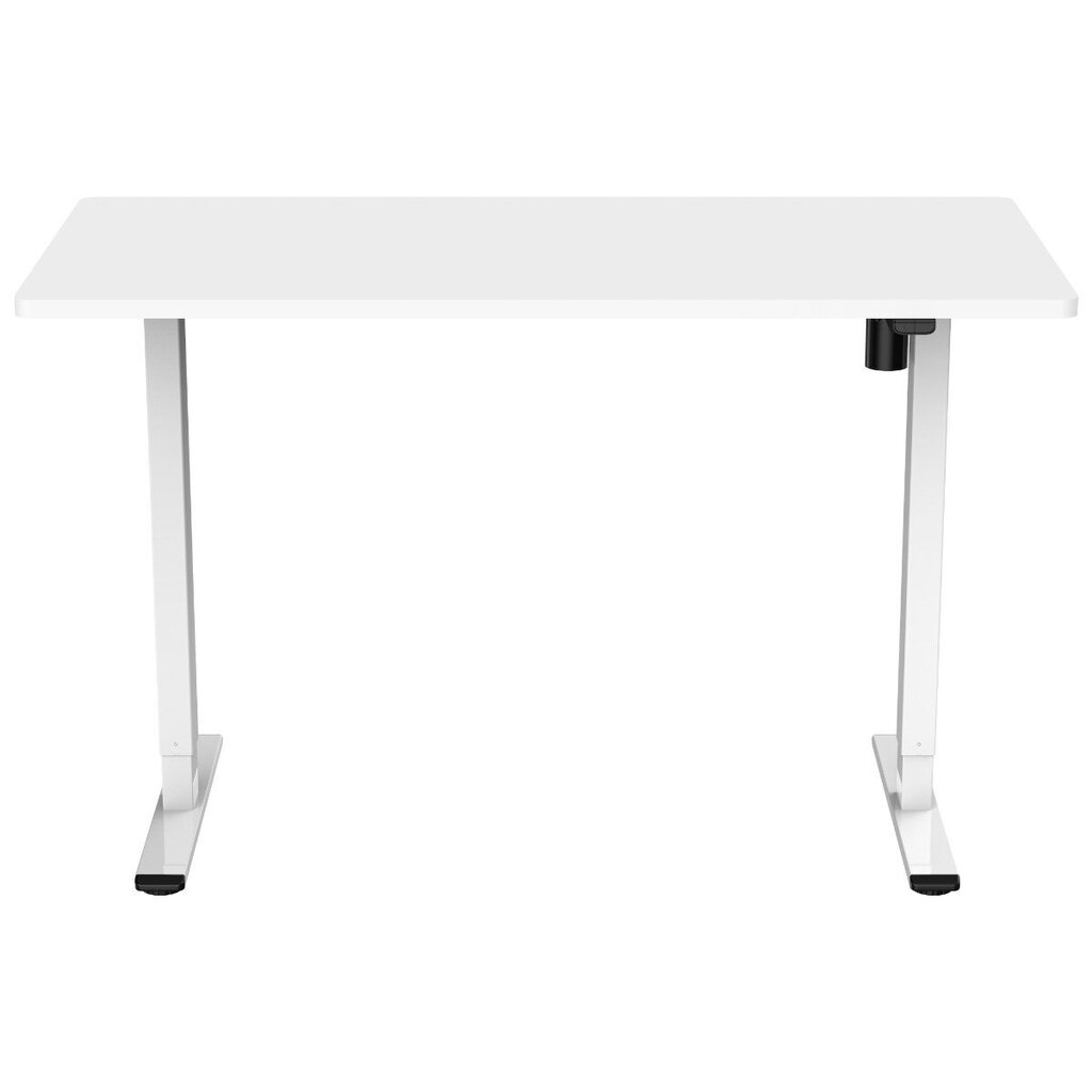 Reguleeritava kõrgusega laud Lykke M100, 70x140 cm, valge цена и информация | Arvutilauad, kirjutuslauad | kaup24.ee
