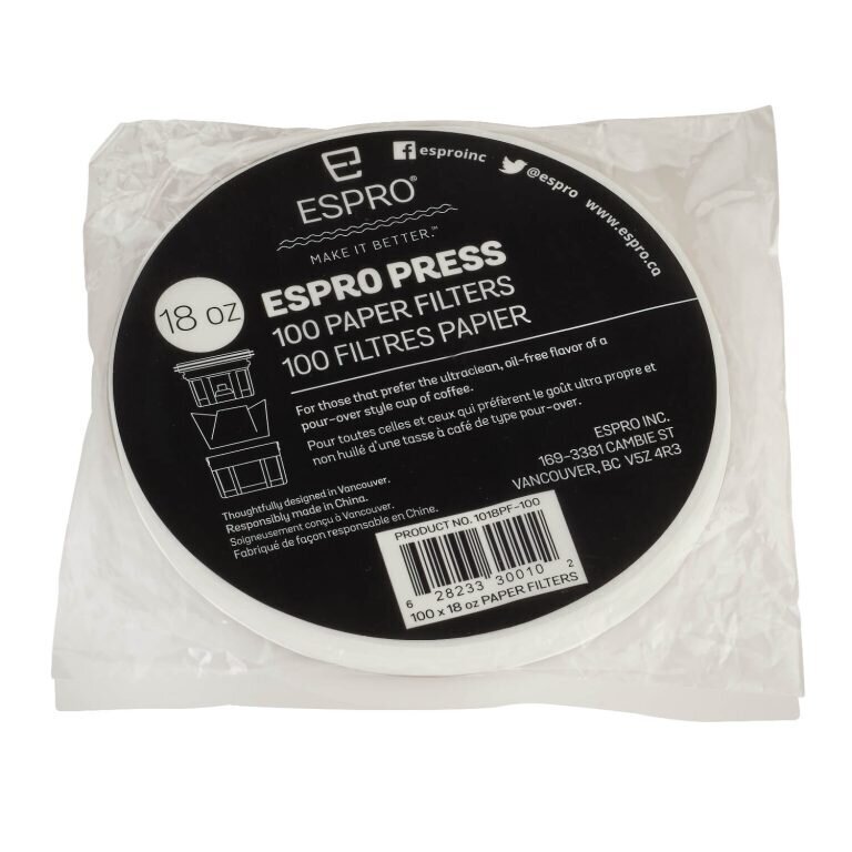 Paberifiltrid Espro Stamp, 100 tk hind ja info | Kohvimasinate lisatarvikud | kaup24.ee