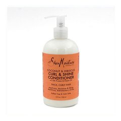 Šampoon ja palsam Shea Moisture Coconut & Hibiscus Curl, 384 ml цена и информация | Бальзамы, кондиционеры | kaup24.ee