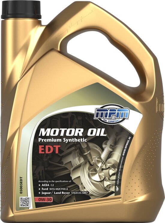 Õli MPM mootoriõli 0W30 Premium sünteetiline EDT (С2) 5L (05005EDT) hind ja info | Mootoriõlid | kaup24.ee