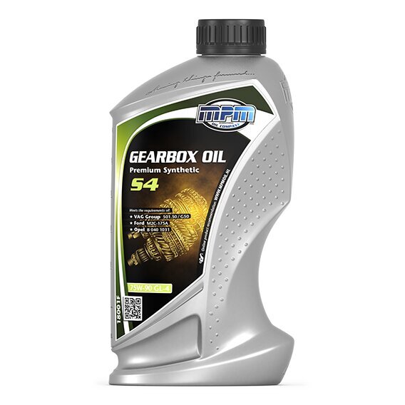 Õli MPM Gearbox Oil 75W90 GL-4 Premium Synthetic S4 18001F, 1L hind ja info | Eriotstarbelised määrdeõlid ja -vedelikud | kaup24.ee