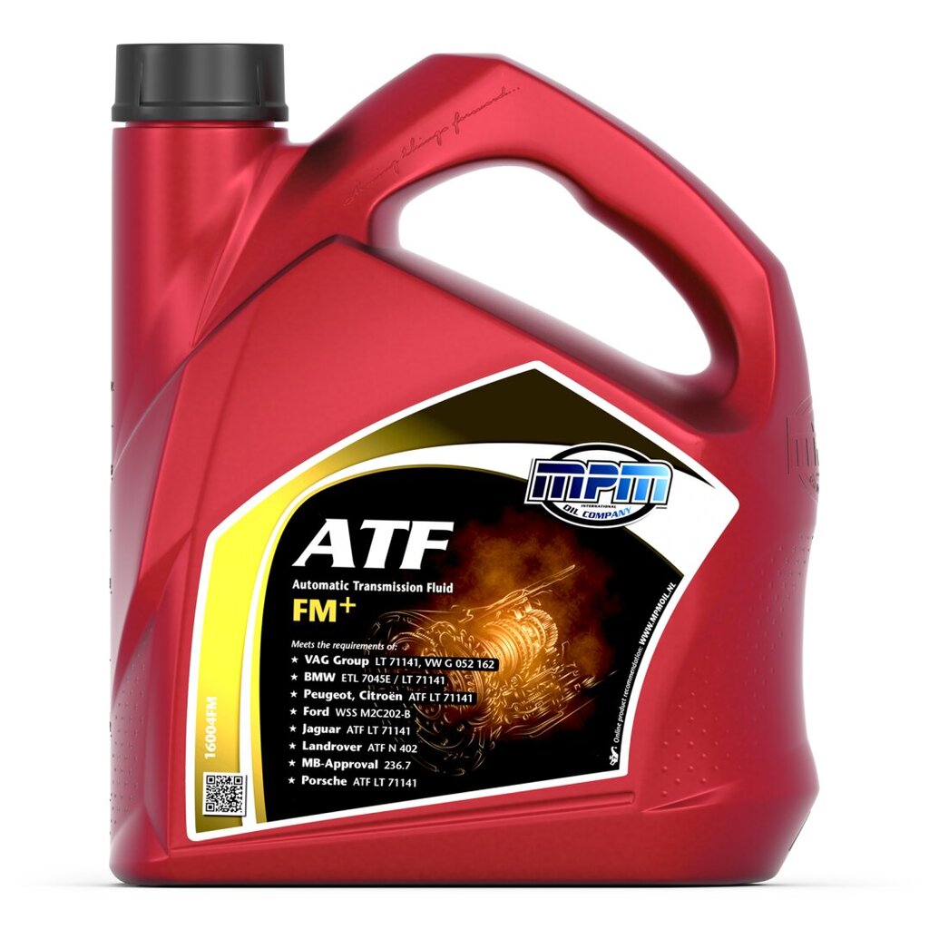 Õli MPM ATF Automatic Transmission Fluid FM+ 16004FM, 4L hind ja info | Eriotstarbelised määrdeõlid ja -vedelikud | kaup24.ee