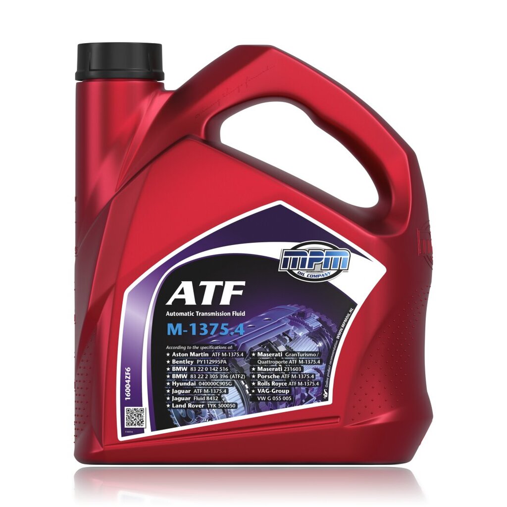 Õli MPM ATF Automatic Transmission Fluid M-1375.4 16004ZF6, 4L hind ja info | Eriotstarbelised määrdeõlid ja -vedelikud | kaup24.ee