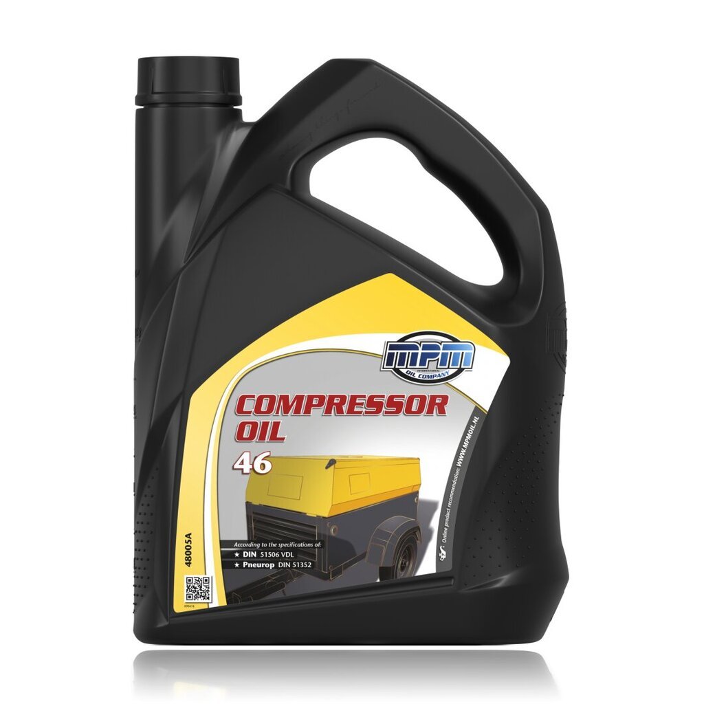 Õli MPM Compressor Oil 46 48005A, 5L hind ja info | Eriotstarbelised määrdeõlid ja -vedelikud | kaup24.ee