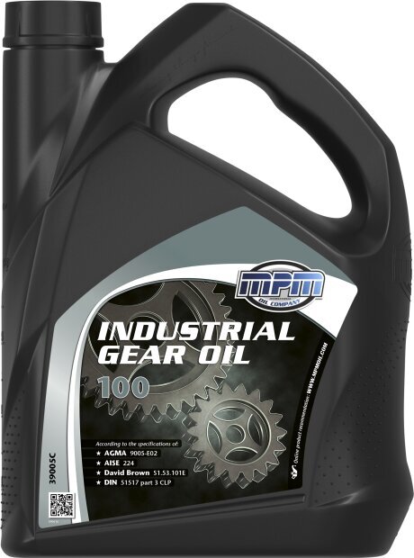 Õli MPM Industrial Gear Oil 100 (39005C), 5L цена и информация | Eriotstarbelised määrdeõlid ja -vedelikud | kaup24.ee