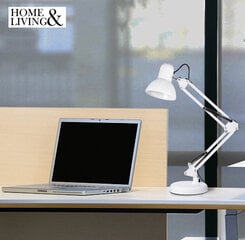 Настольная лампа Home & Living, белый цена и информация | Настольная лампа | kaup24.ee