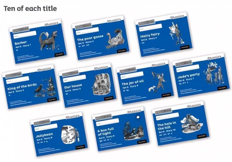 Read Write Inc. Phonics: Blue Set 6 Core Black & White Storybooks (Pack of 100) цена и информация | Noortekirjandus | kaup24.ee