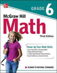 McGraw Hill Math Grade 6, Third Edition 3rd edition цена и информация | Книги для подростков и молодежи | kaup24.ee