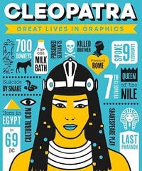 Great Lives in Graphics: Cleopatra hind ja info | Noortekirjandus | kaup24.ee