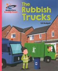 Reading Planet - The Rubbish Trucks - Pink B: Galaxy hind ja info | Noortekirjandus | kaup24.ee