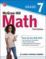 McGraw Hill Math Grade 7, Third Edition 3rd edition цена и информация | Книги для подростков и молодежи | kaup24.ee