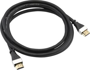 Кабель Oehlbach UHS HDMI 2.1, 1,5 м, черный Select Video Link цена и информация | Кабели и провода | kaup24.ee