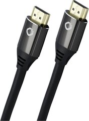 Oehlbach UHS HDMI kaabel 0,75m must Black Magic MKII цена и информация | Кабели и провода | kaup24.ee