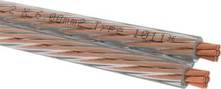 Акустический кабель Oehlbach Speaker Wire 60 LS-кабель 2x6 мм² 4 м, прозрачный цена и информация | Кабели и провода | kaup24.ee