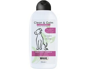 Koerašampoon Wahl Clean and Calm, 750 ml цена и информация | Косметические средства для животных | kaup24.ee