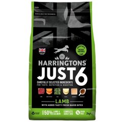 Harringtons Just 6 сухой корм для собак с бараниной, 2 кг цена и информация |  Сухой корм для собак | kaup24.ee