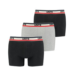 Aluspüksid meestele Levi`s, erinevad värvid, 3 tk hind ja info | Meeste aluspesu | kaup24.ee
