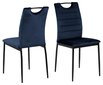4 tooli komplekt Dia, sinine hind ja info | Söögitoolid, baaritoolid | kaup24.ee
