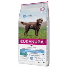 Eukanuba Daily Care Weight control täiskasvanud suurt tõugu koertele kanaga, 2,3 kg цена и информация | Сухой корм для собак | kaup24.ee