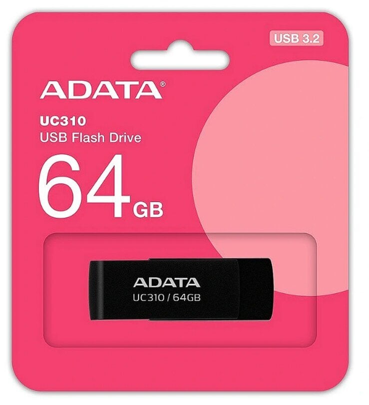 Adata UC310 64GB USB 3.2 hind ja info | Mälupulgad | kaup24.ee