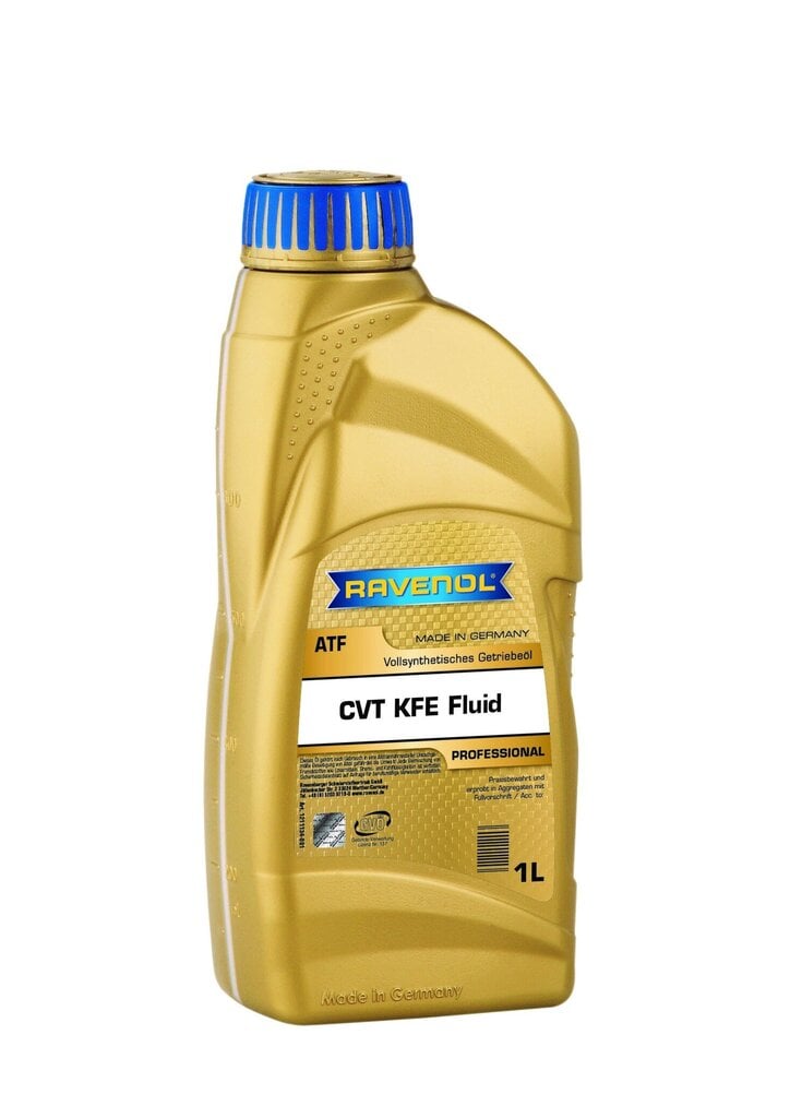 Käigukastiõli Ravenol CVT KFE Fluid, 1 L цена и информация | Eriotstarbelised määrdeõlid ja -vedelikud | kaup24.ee