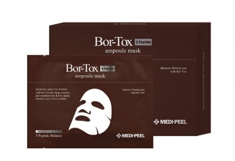 Medi-Peel Bor-Tox Peptide ampoule mask (30ml*10шт.) Ампульная тканевая маска с эффектом ботокса цена и информация | Маски для лица, патчи для глаз | kaup24.ee