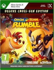 Crash Team Rumble Deluxe Xbox One / Xbox Series X цена и информация | Компьютерные игры | kaup24.ee