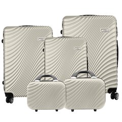 Набор чемоданов Peterson PTN ML-29 Z x5 цена и информация | Чемоданы, дорожные сумки | kaup24.ee
