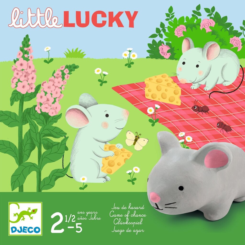 Lauamäng väikestele - Lucky juust (LT,LV,EN,RU), Djeco DJ08560 цена и информация | Lauamängud ja mõistatused | kaup24.ee