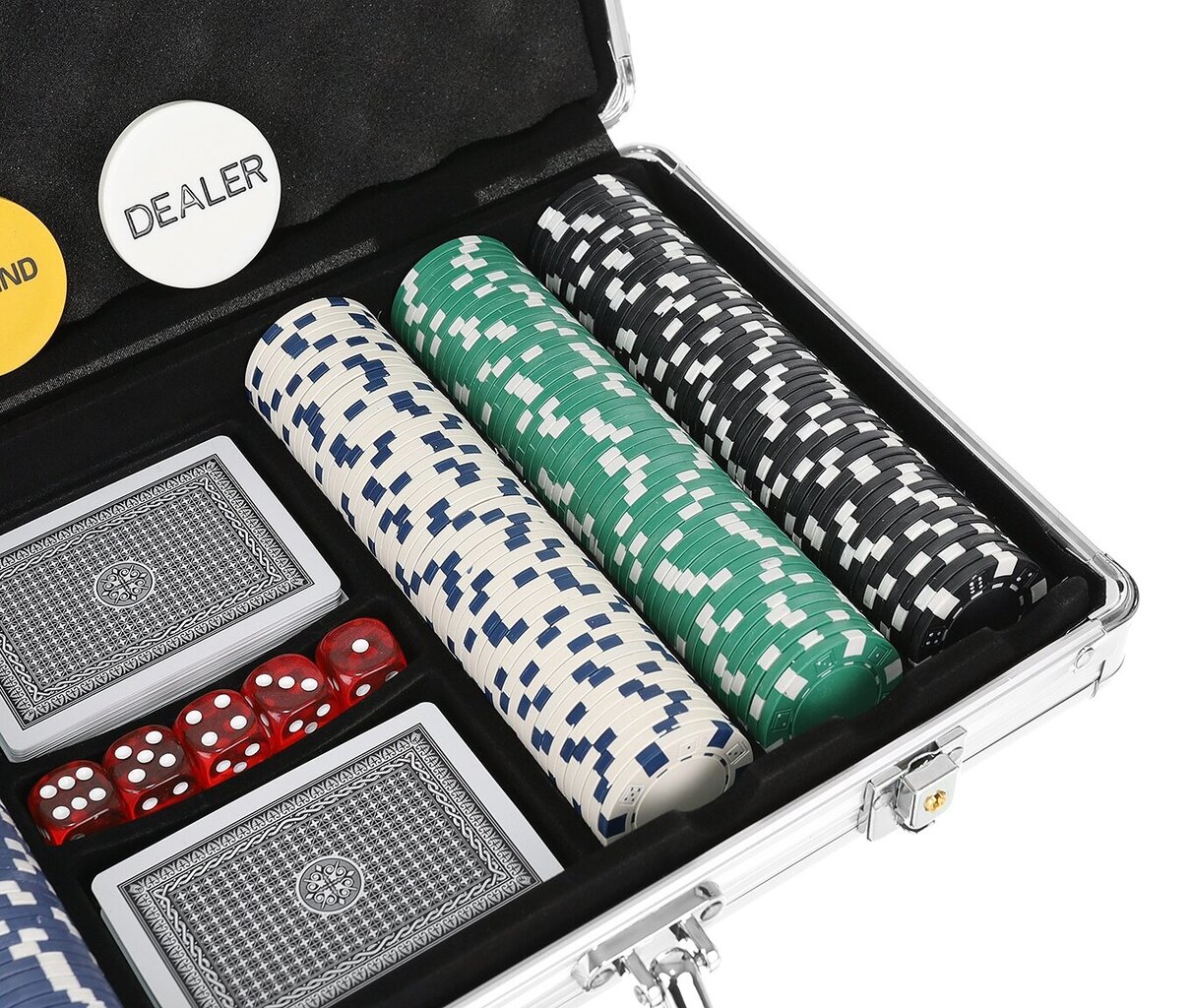 Pokkerikomplekt kohvris Texas Strong, 300 mängumärki hind ja info | Hasartmängud, pokker | kaup24.ee