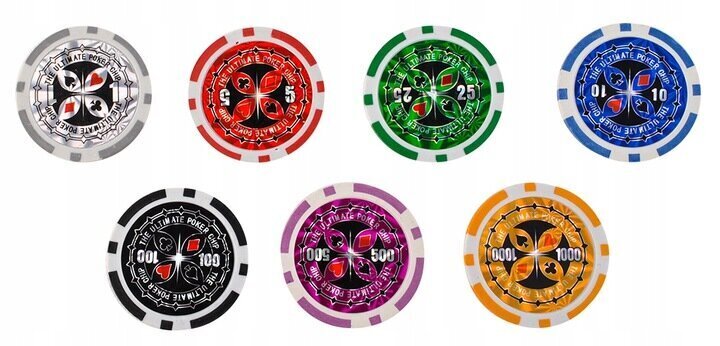 Pokkerikomplekt kohvris Texas Malatec, 500 žetooni hind ja info | Hasartmängud, pokker | kaup24.ee