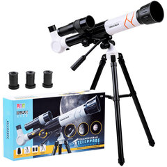 Laste astronoomiline teleskoop Vars, valge цена и информация | Развивающие игрушки | kaup24.ee