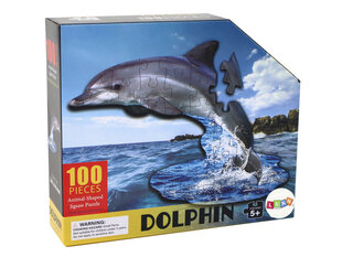 Pusle LeanToys Dolphin, 100 tk hind ja info | Pusled | kaup24.ee