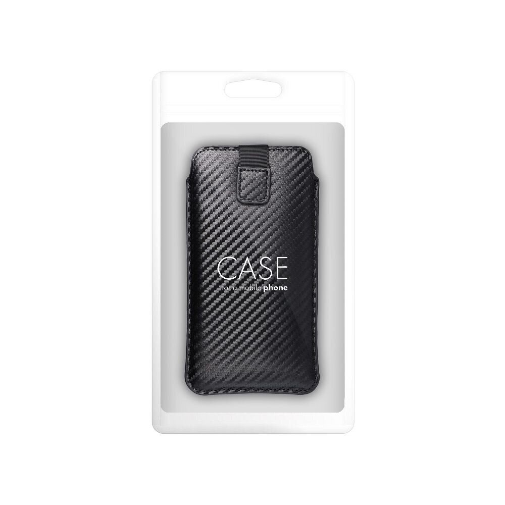 Forcell Pocket Carbon Case цена и информация | Telefoni kaaned, ümbrised | kaup24.ee