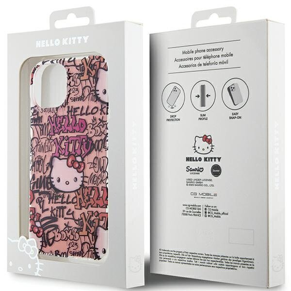 Hello Kitty ümbris Apple iPhone 15 цена и информация | Telefoni kaaned, ümbrised | kaup24.ee