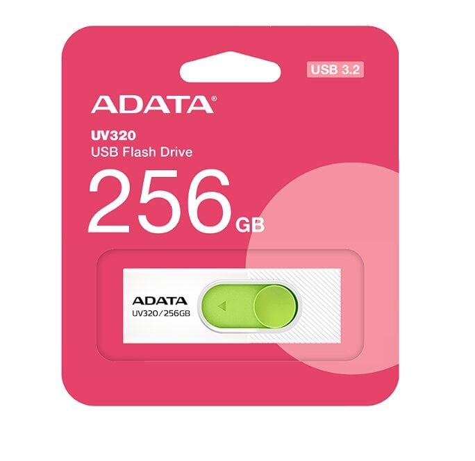 Adata UV320 256GB USB 2.0 цена и информация | Mälupulgad | kaup24.ee