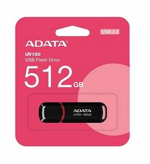 Adata AUV150 512GB USB 3.2 hind ja info | Mälupulgad | kaup24.ee