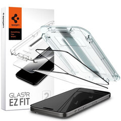 TEMPERED GLASS Spigen GLAS.TR "EZ-FIT" 2-PACK GALAXY Watch 6 (44 MM) CLEAR цена и информация | Защитные пленки для телефонов | kaup24.ee
