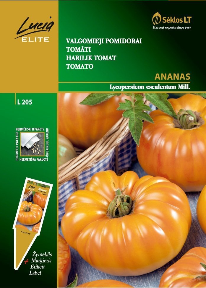 Tomat Ananas hind ja info | Köögivilja-, marjaseemned | kaup24.ee