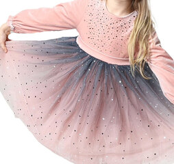 Kleit tüdrukule, roosa hind ja info | Tüdrukute kleidid | kaup24.ee