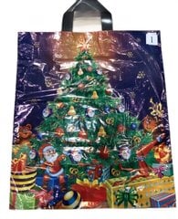 Polüetüleenist jõulukotid sangaga, 38x43 cm, 20 tk hind ja info | Poekotid | kaup24.ee