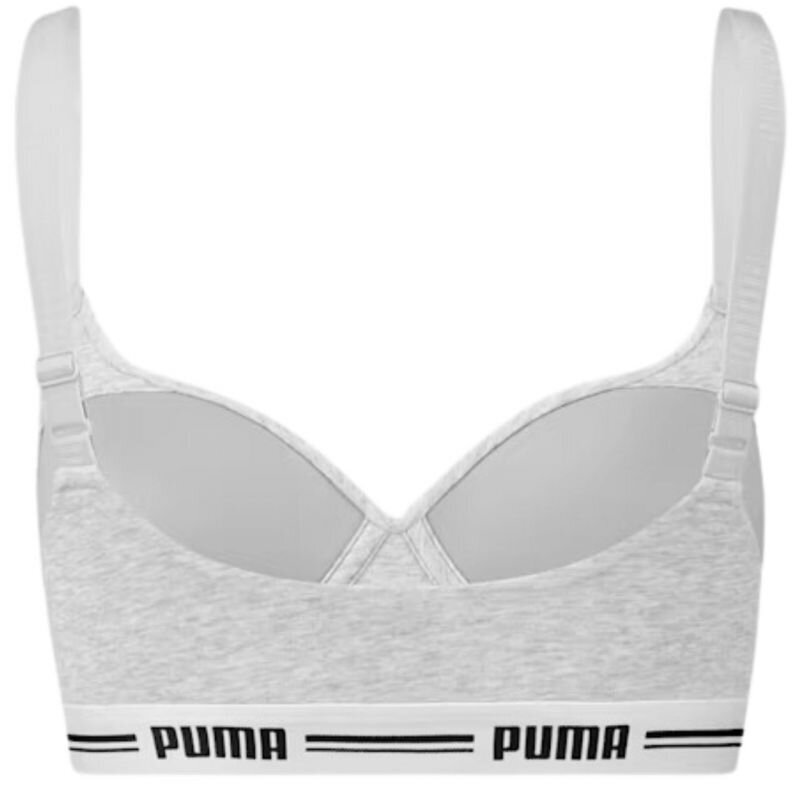 Spordirinnahoidja naistele Puma 1P Hang Sports Bra W 907863 03, hall цена и информация | Naiste spordiriided | kaup24.ee