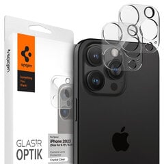 Spigen Optik.tR Camera Protector цена и информация | Ekraani kaitsekiled | kaup24.ee