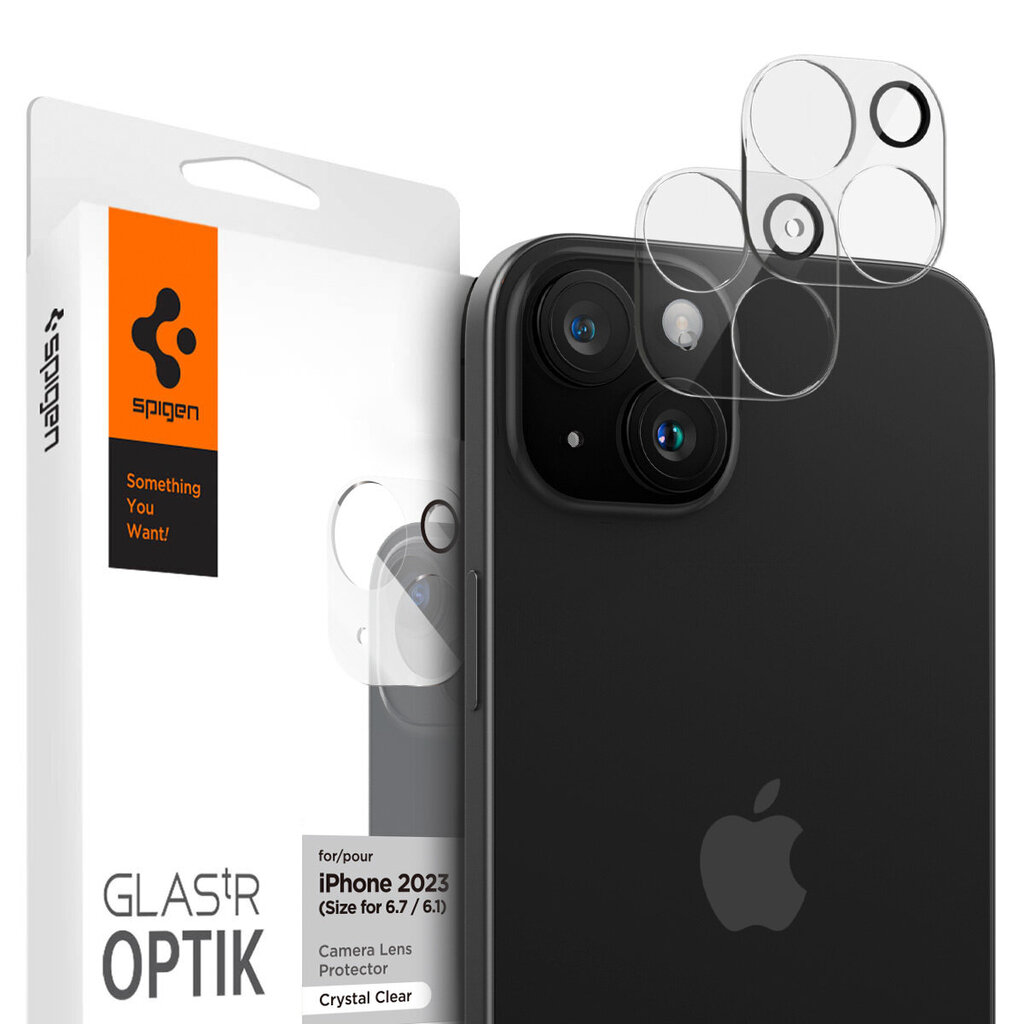 Spigen Optik.tR Camera Protector hind ja info | Ekraani kaitsekiled | kaup24.ee