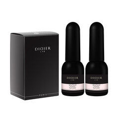 Aluslakkide komplekt Didier Lab, Milky Pink 2 tk x 10 ml hind ja info | Küünelakid, küünetugevdajad | kaup24.ee