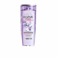 Увлажняющий шампунь L'Oreal Make Up Elvive Hidra Гиалуроновая кислота (370 ml) цена и информация | Шампуни | kaup24.ee