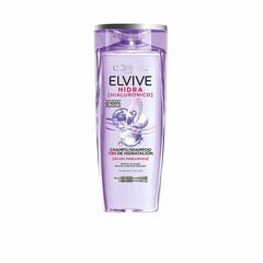 Увлажняющий шампунь L'Oreal Make Up Elvive Hidra Гиалуроновая кислота (285 ml) цена и информация | Шампуни | kaup24.ee