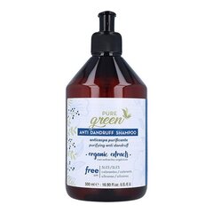 Kõõmavastane šampoon Pure Green Kõõmavastane Šampoon Pure Green, 500 ml hind ja info | Šampoonid | kaup24.ee