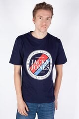 T-särk meestele Jack & Jones, sinine hind ja info | Meeste T-särgid | kaup24.ee