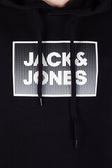 Džemper meestele Jack&Jones, must цена и информация | Мужские толстовки | kaup24.ee
